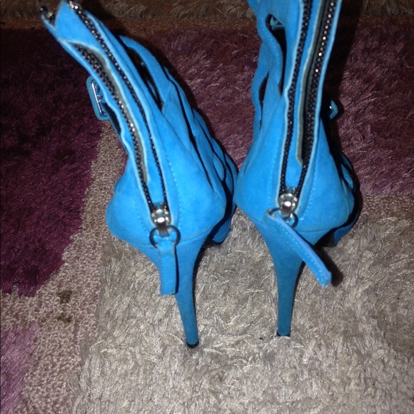Giuseppe zanotti electric blue sandals - Picture 3 of 5